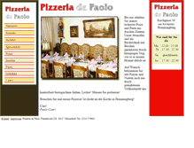 Tablet Screenshot of pizzeria-da-paolo.de